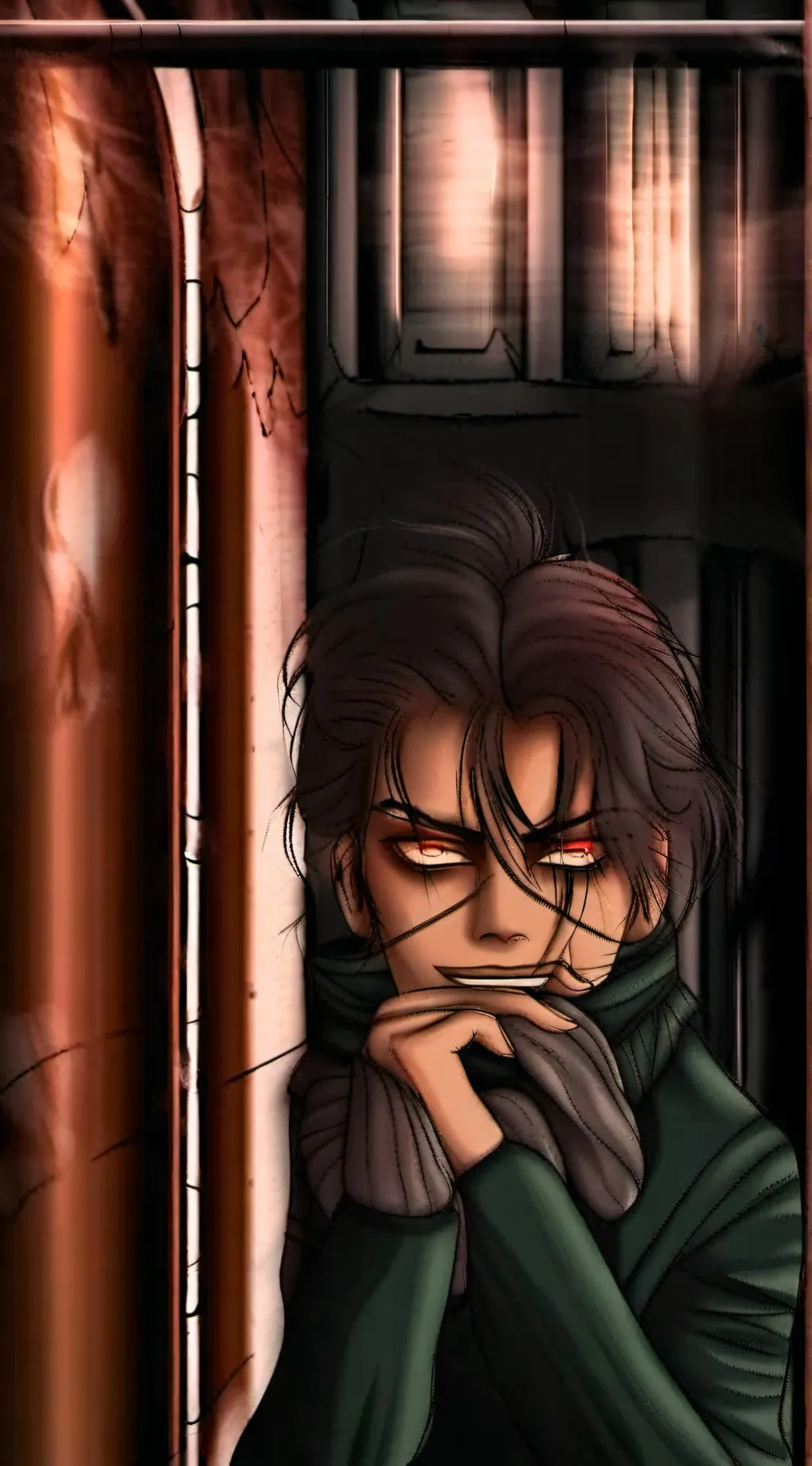 ai character: Evan background