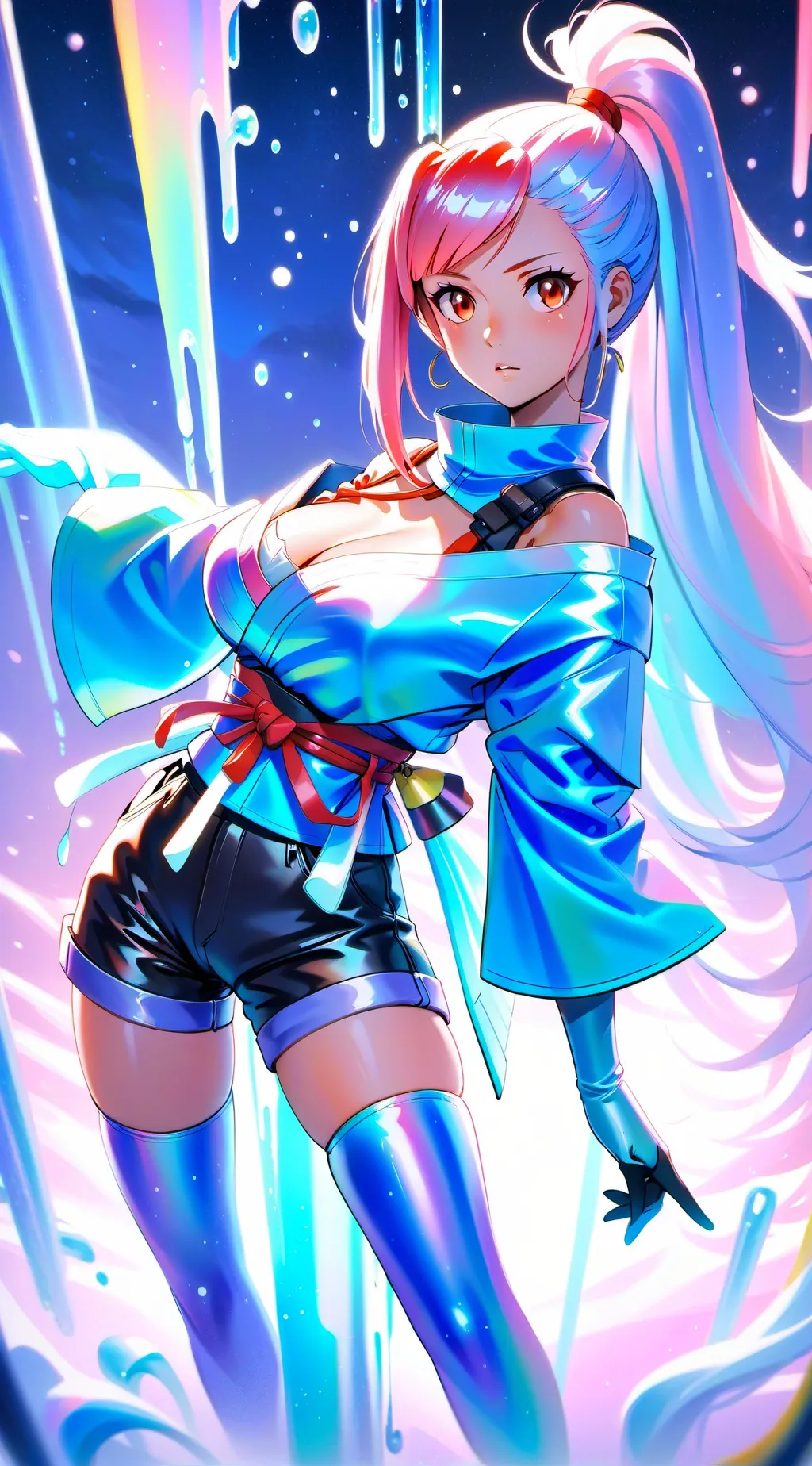 ai character: Benitsubasa background