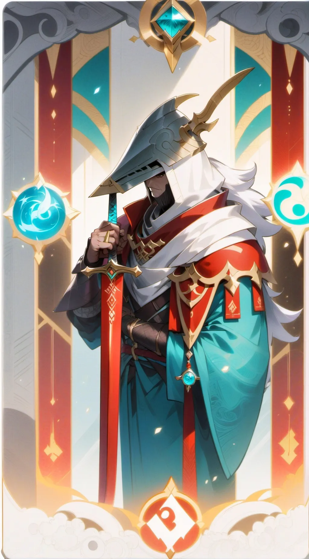 ai character: Star background