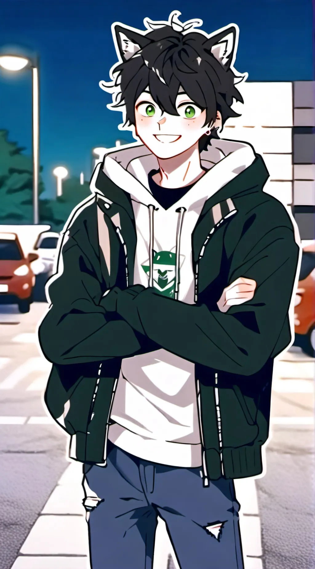ai character: Woolfster background