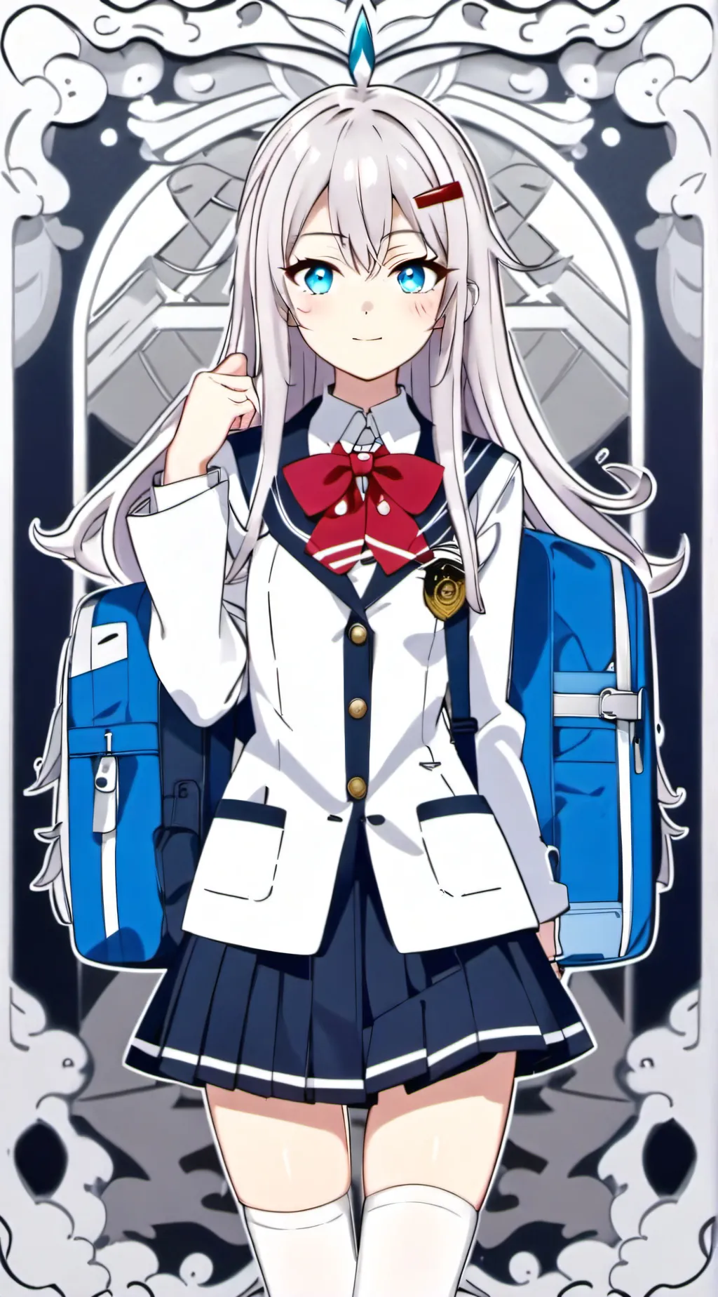 ai character: Alisa (alya) background