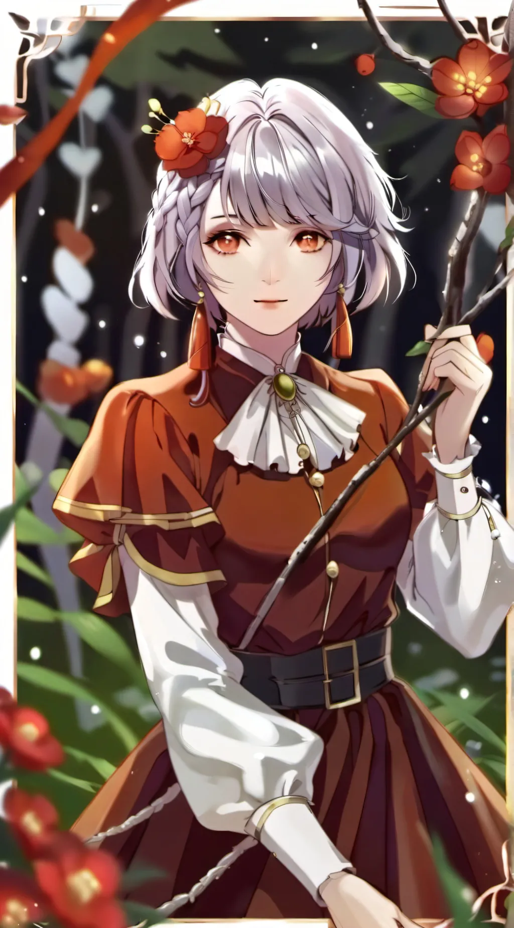 ai character: novia falsa background