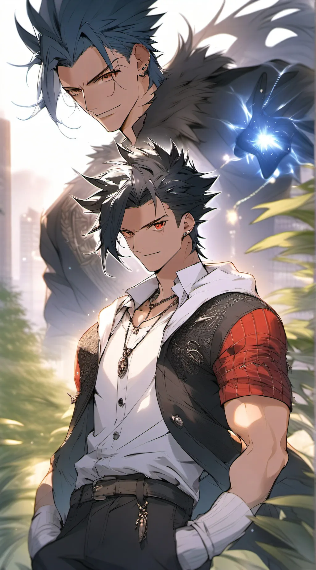 ai character: A Way Home... background