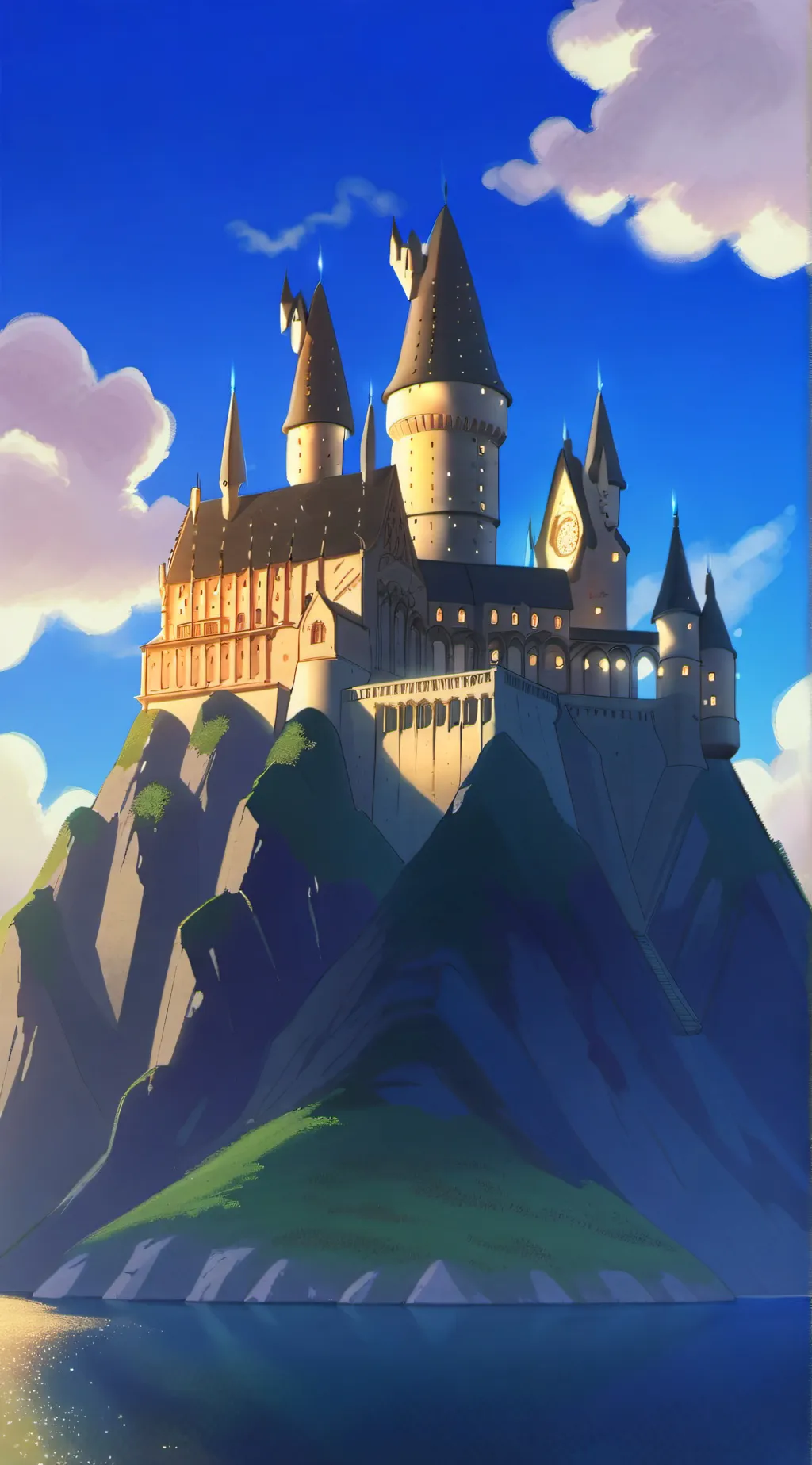 ai character: hogwarts background