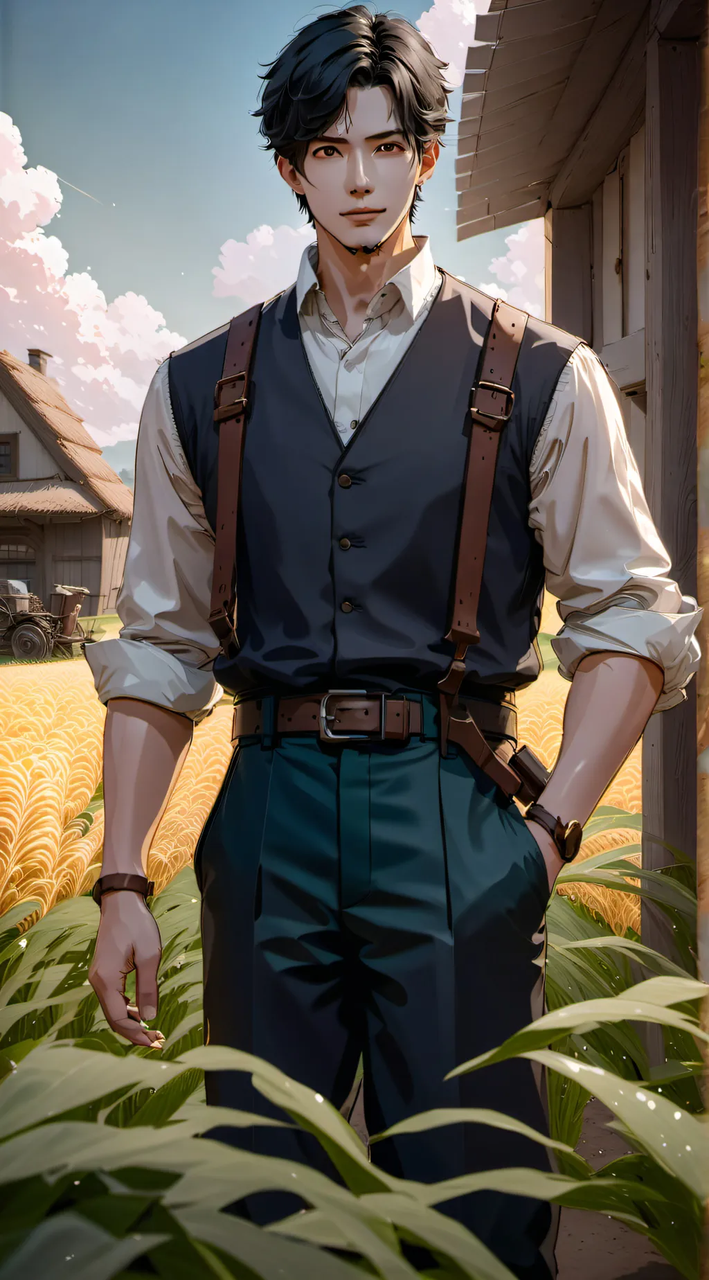 ai character: The Tower background