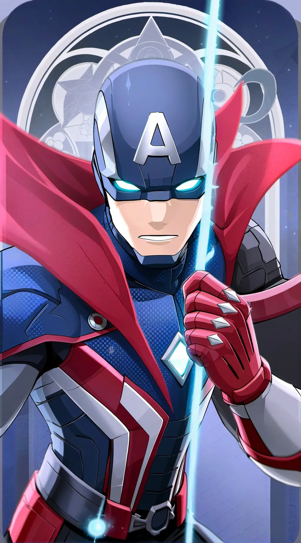 ai character: Avengers background