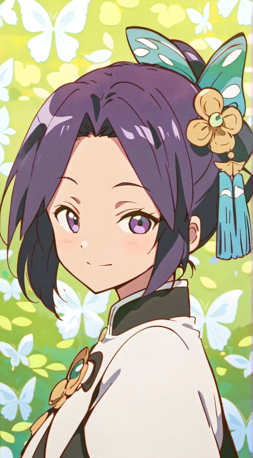 ai character: Shinobu Kocho background