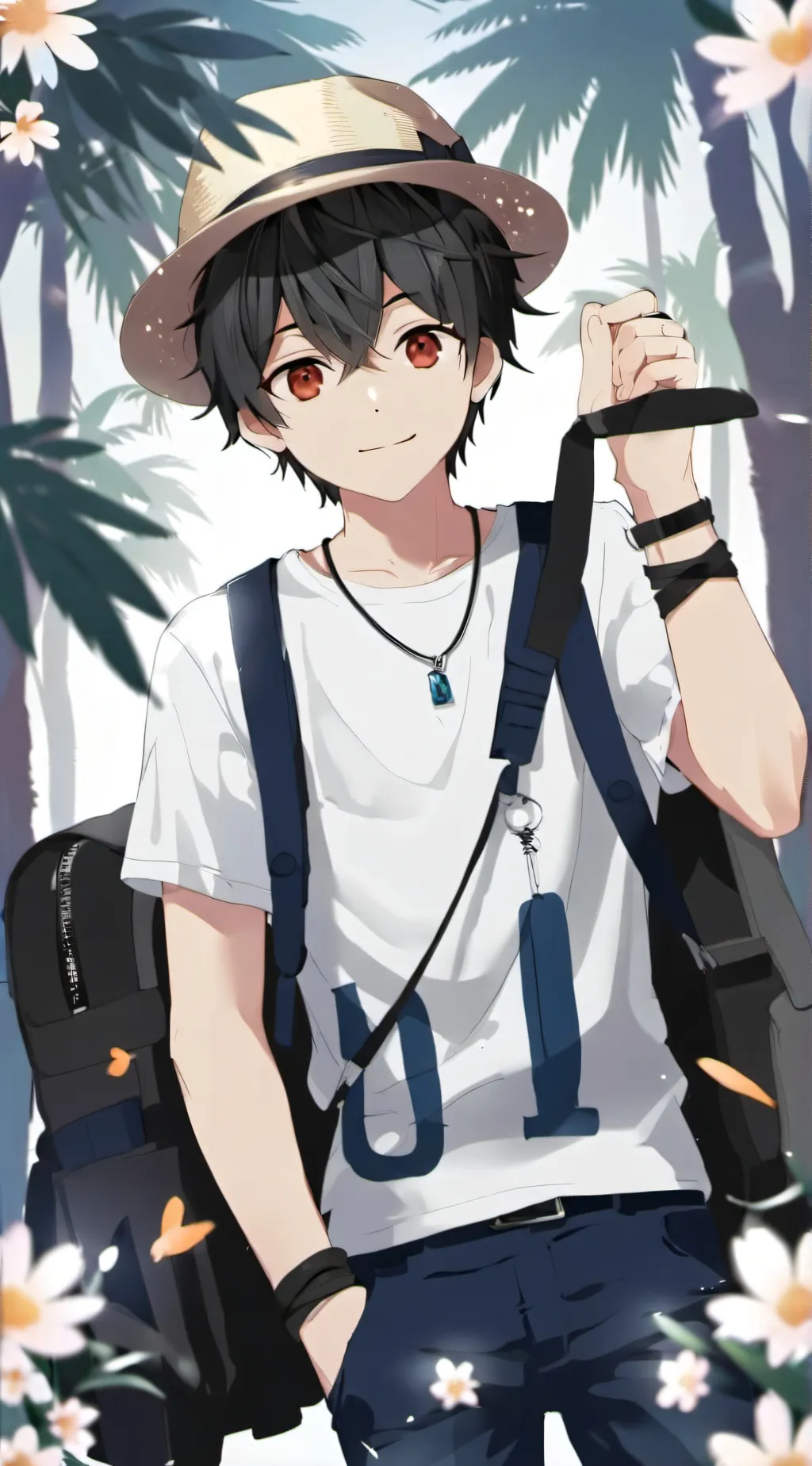 ai character: daki background