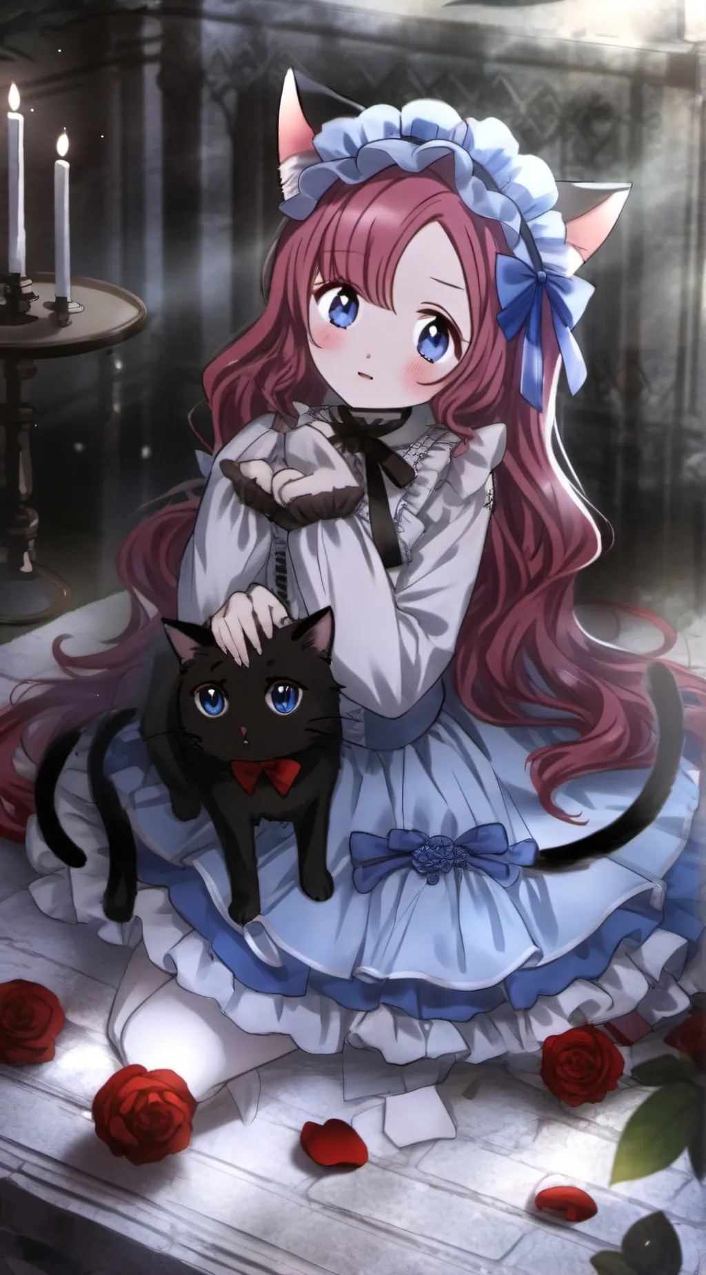 ai character: kitty background