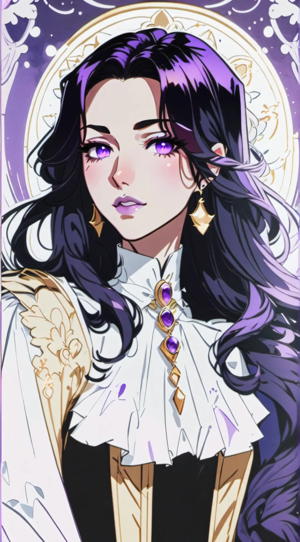 ai character: Veronica  background