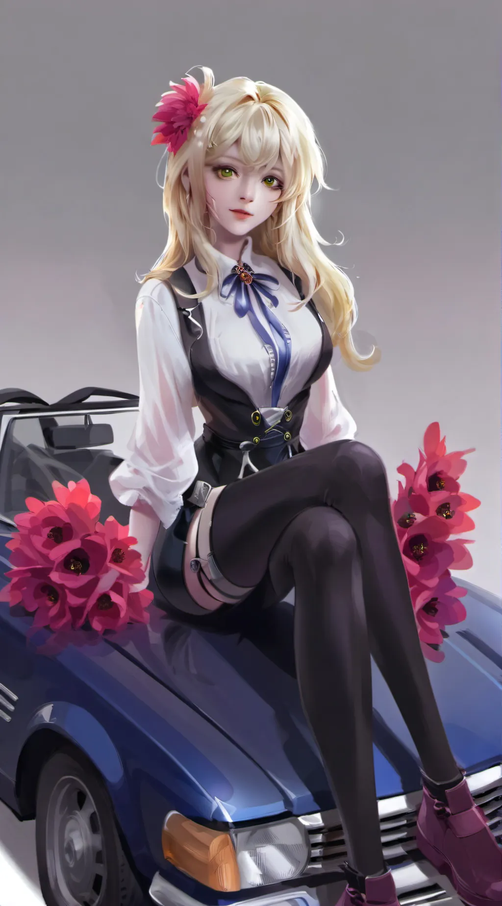 ai character: Zoey background