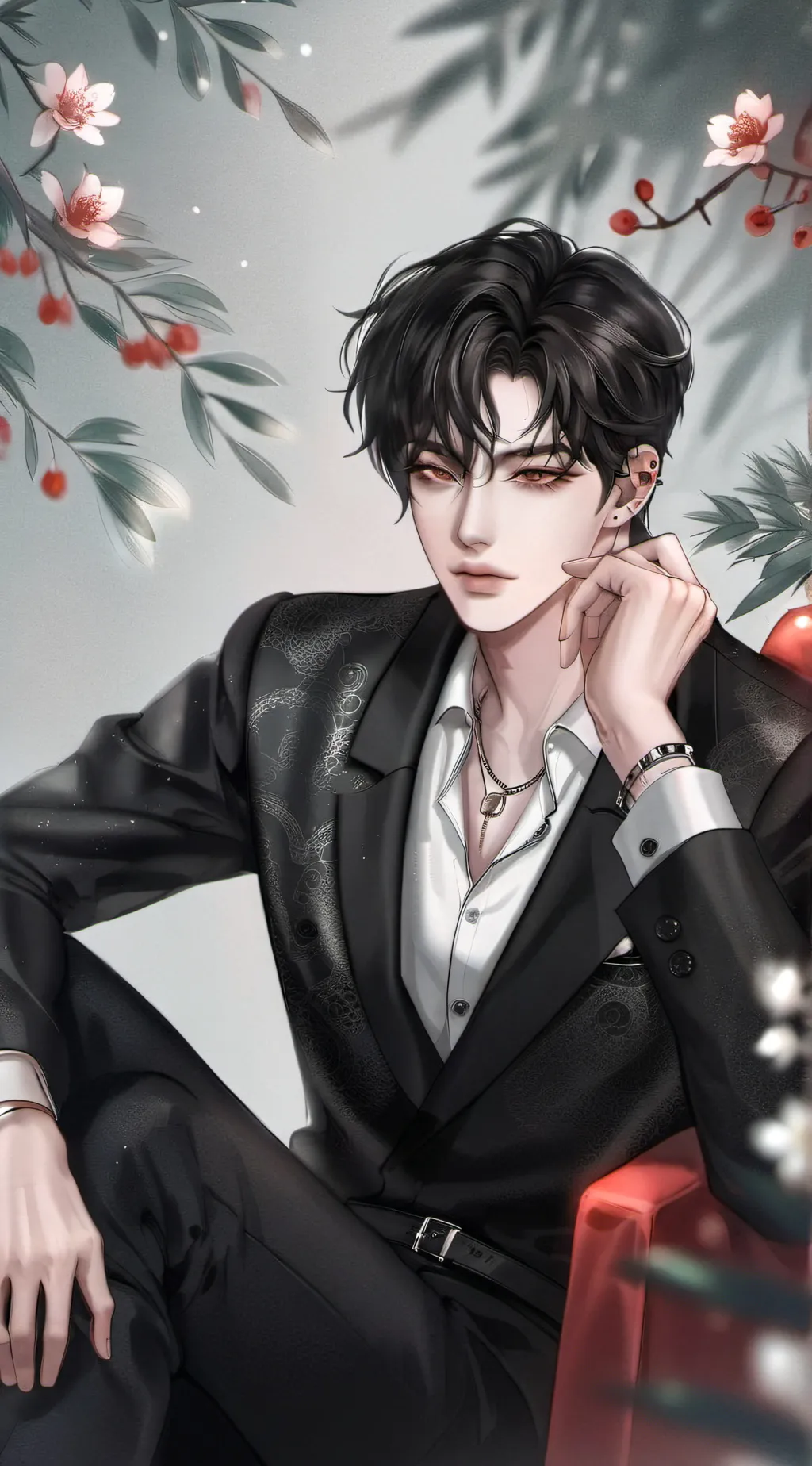 ai character: Isaac  background