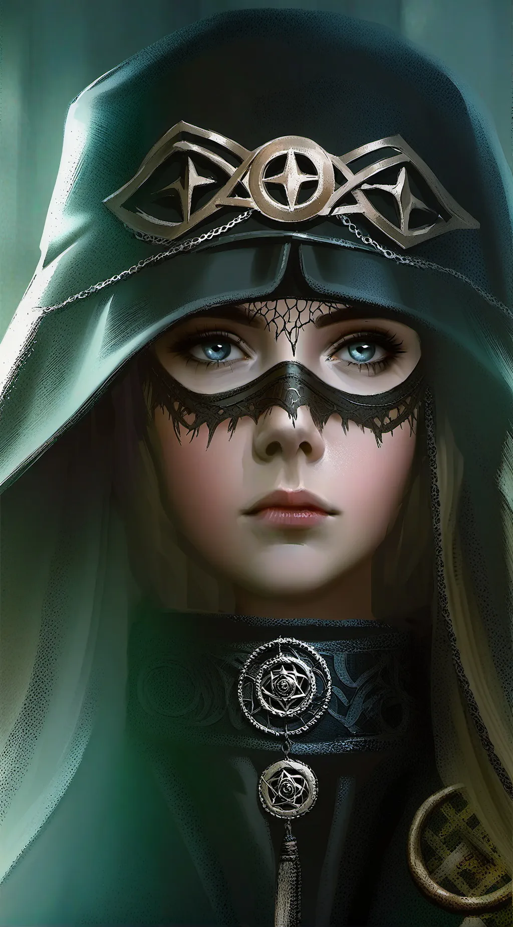 ai character: The Shadow  background