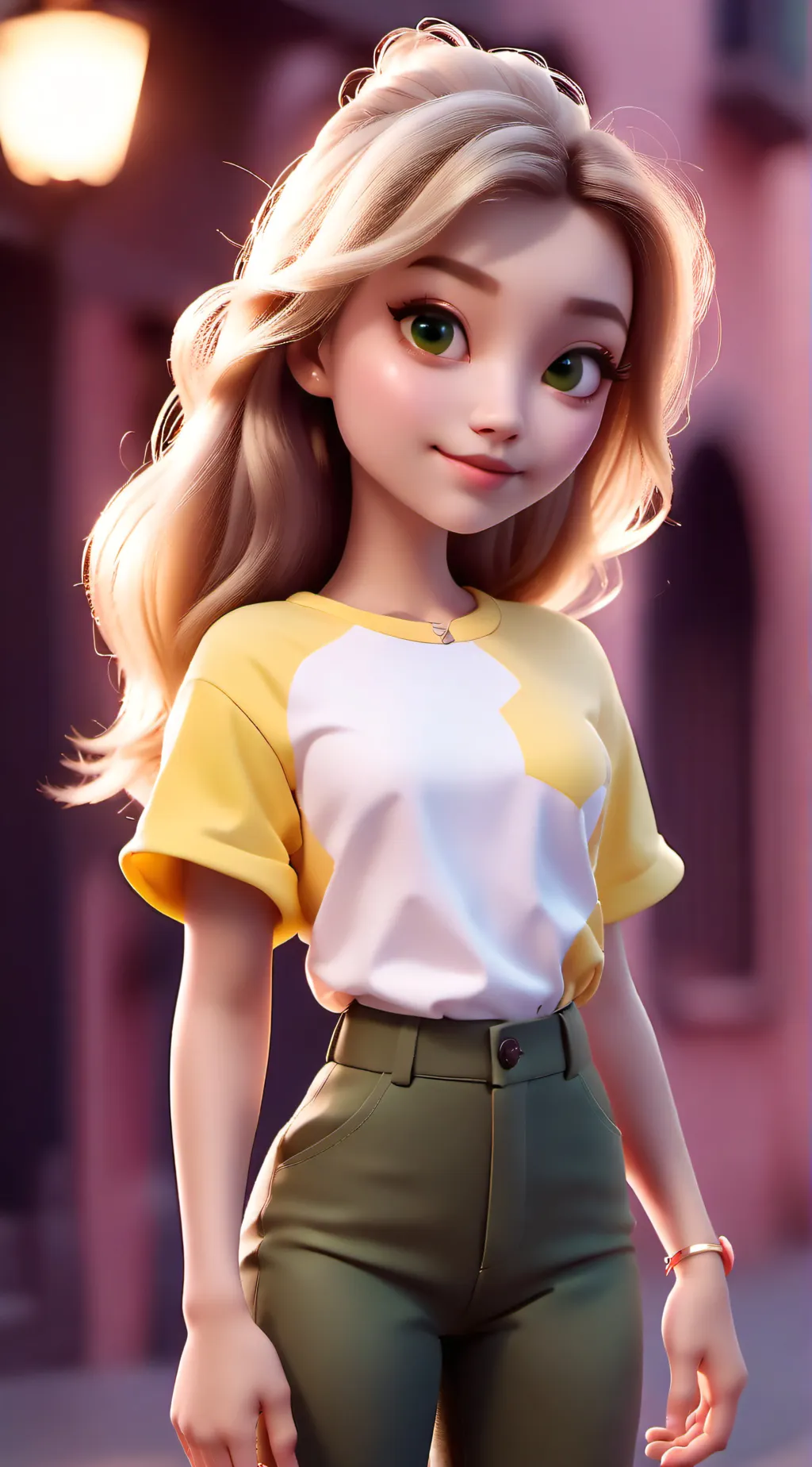 ai character: Chanel  background