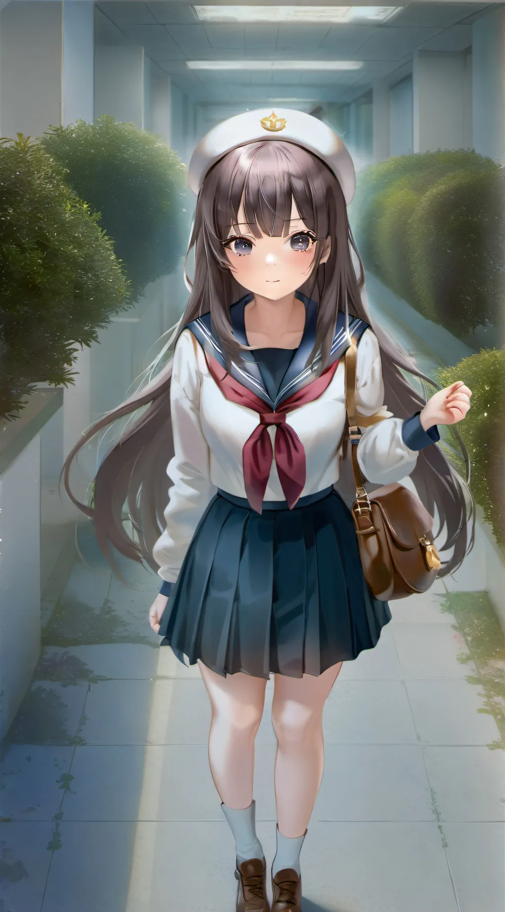 ai character: Serena  background