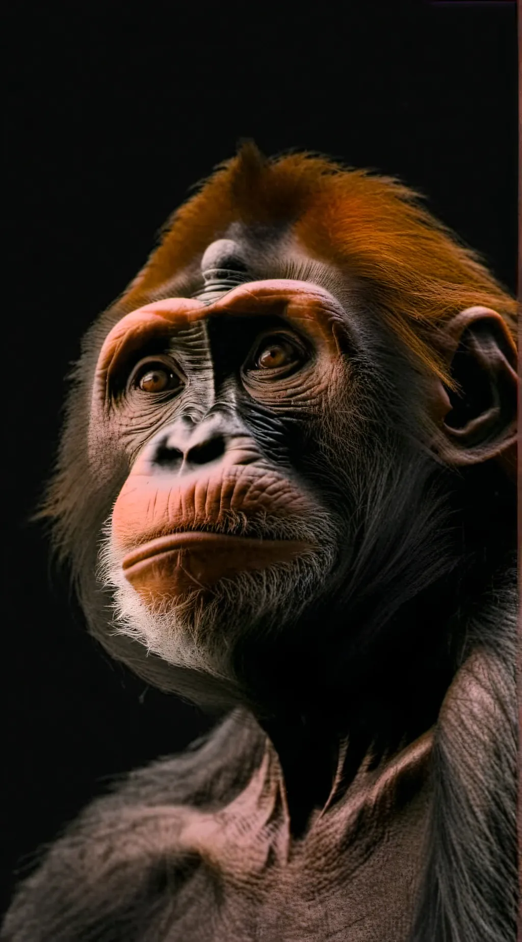ai character: primate background