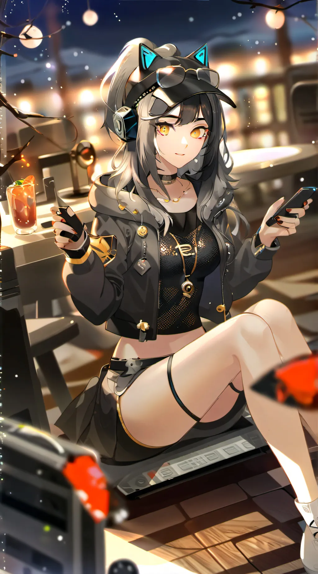 ai character: Sarah background