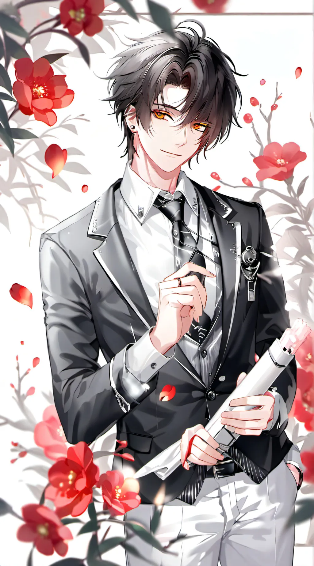 ai character: Mark💗 background
