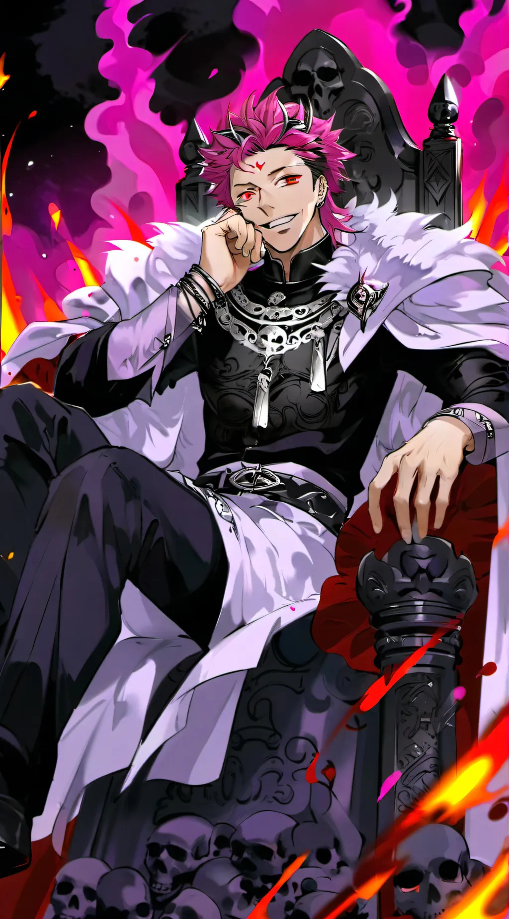 ai character: Sukuna vs You background
