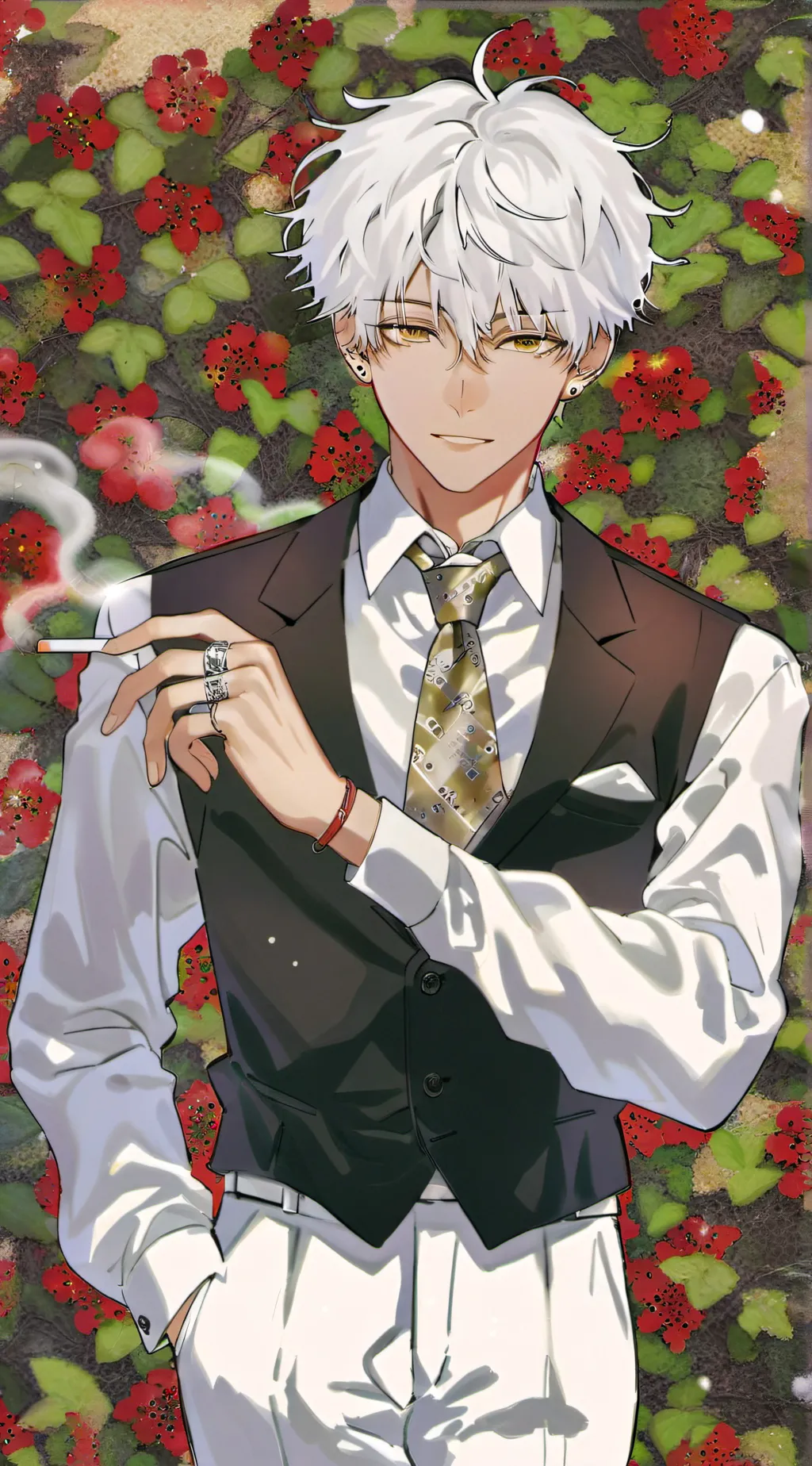 ai character: Xavier  background