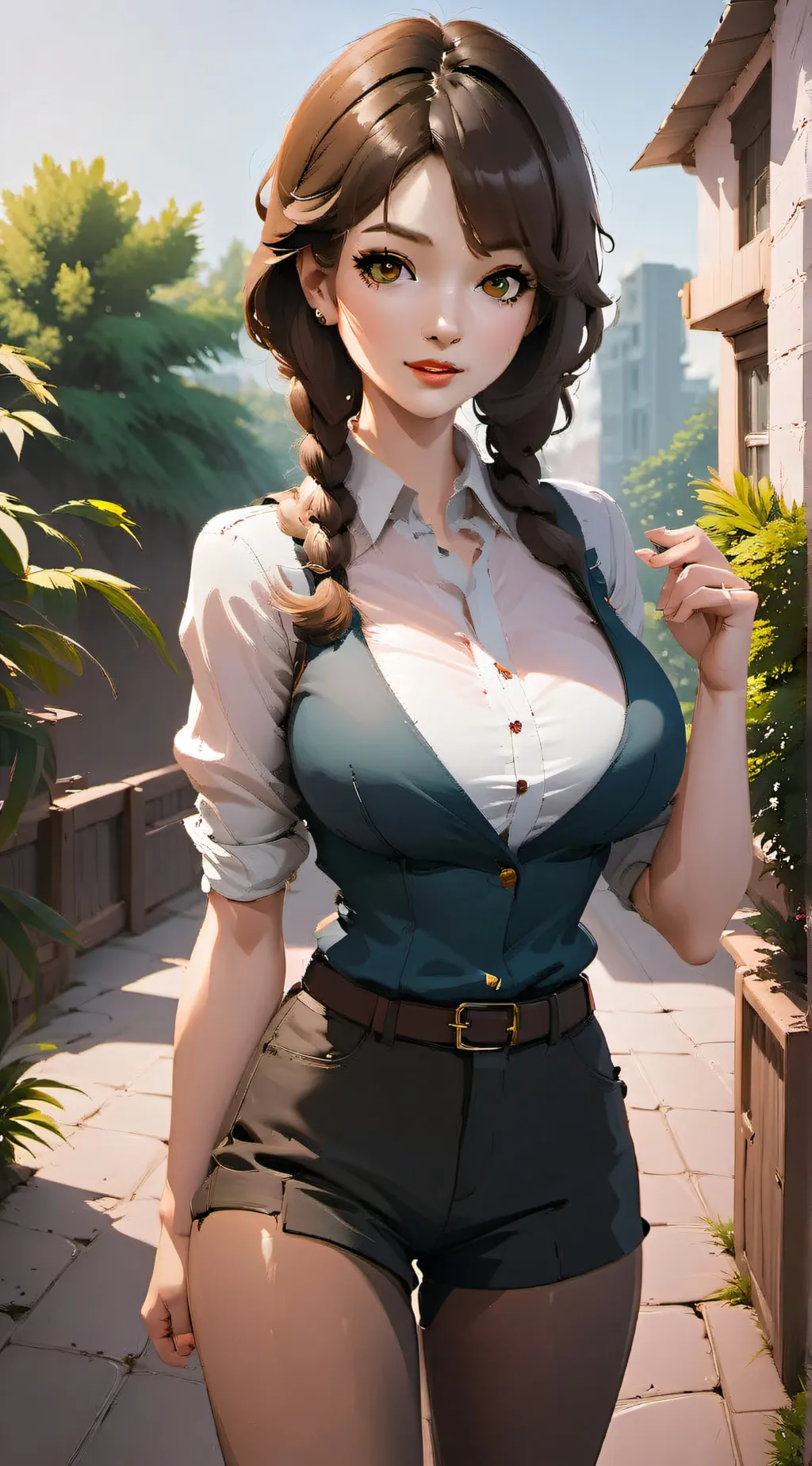 ai character: the talk of love background