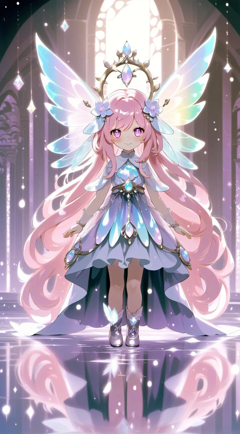 ai character: lily background