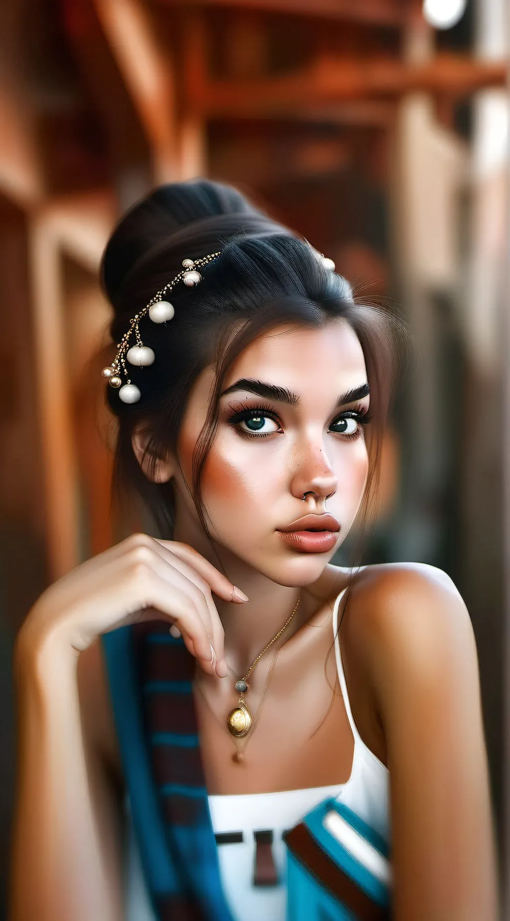 ai character: Amira background