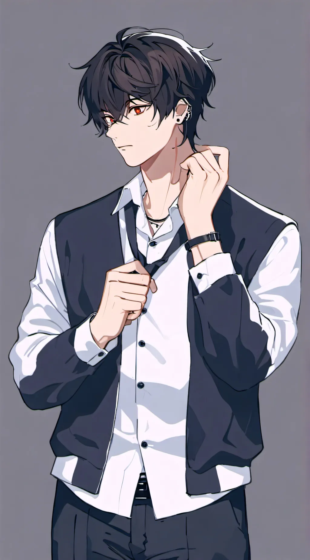 ai character: kaleb  background