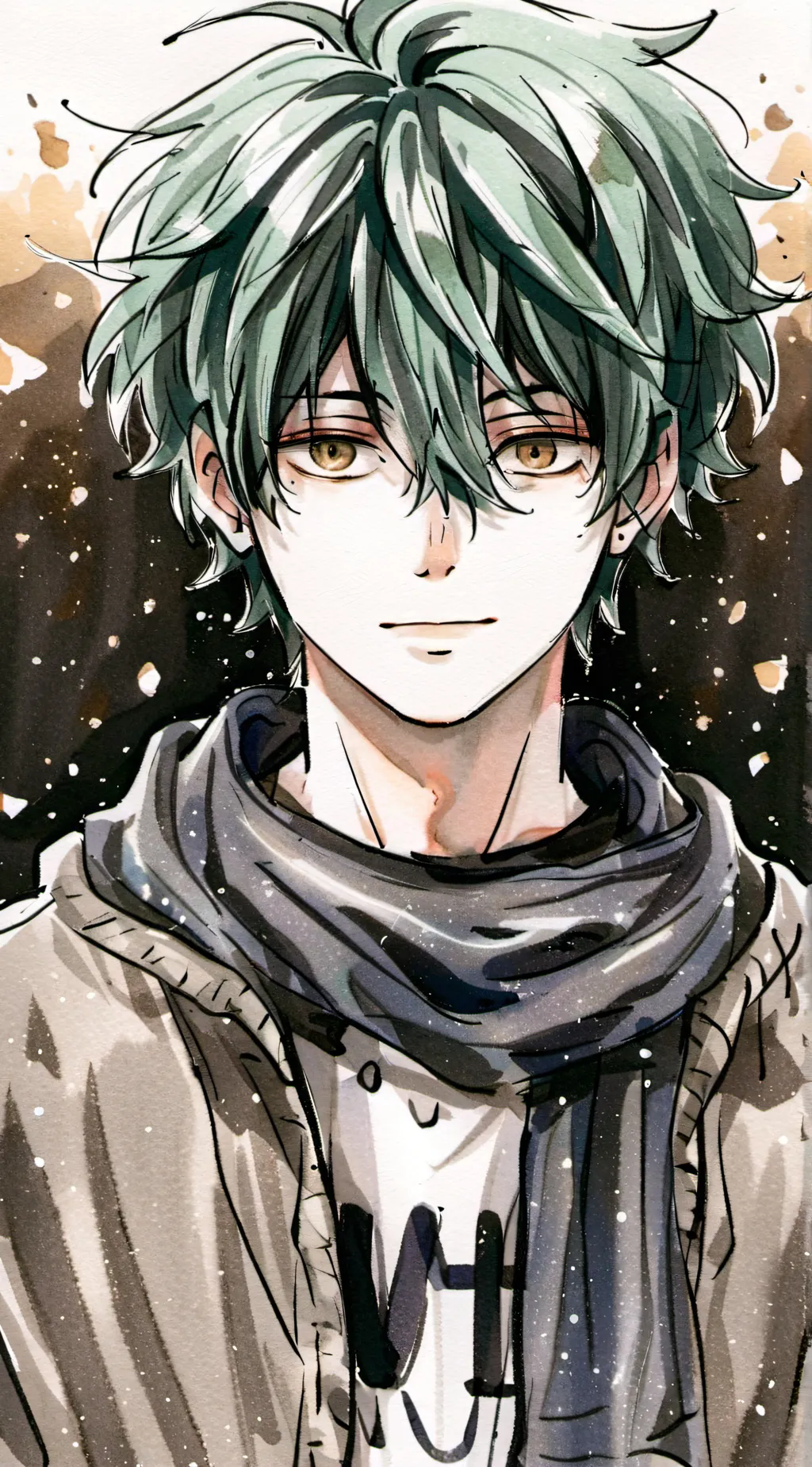 ai character: -deku midoriya- background