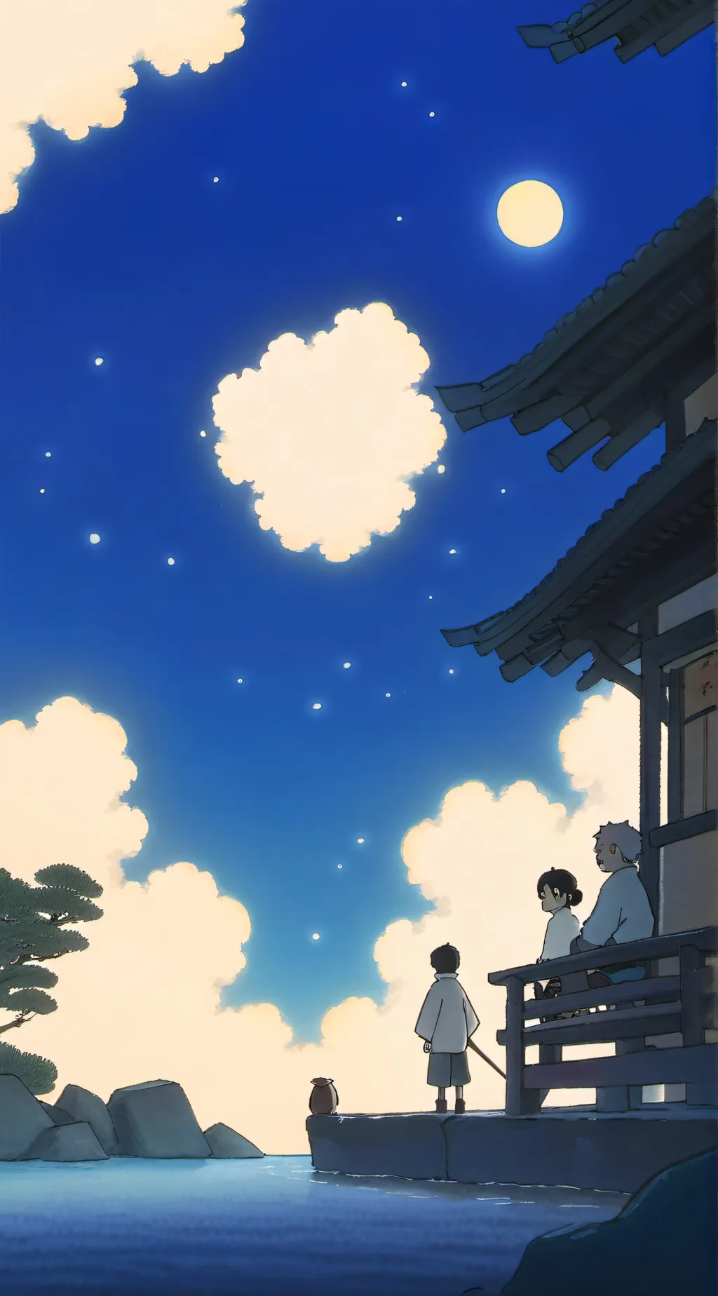 ai character: Hashira  background