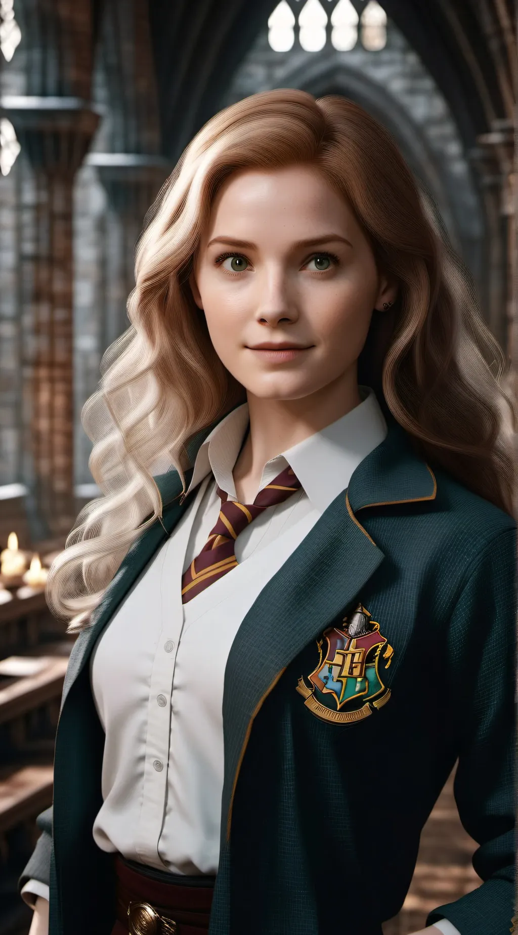 ai character: Hogwarts background