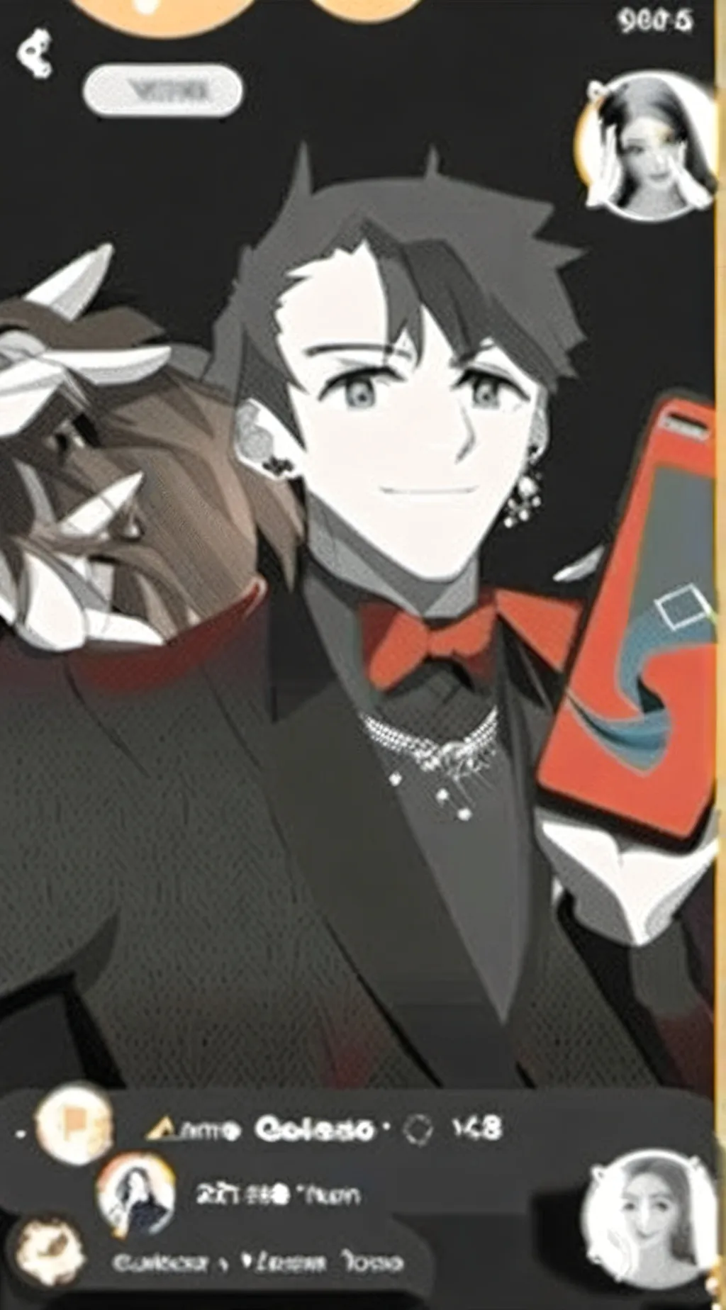ai character: You and Bakugo background