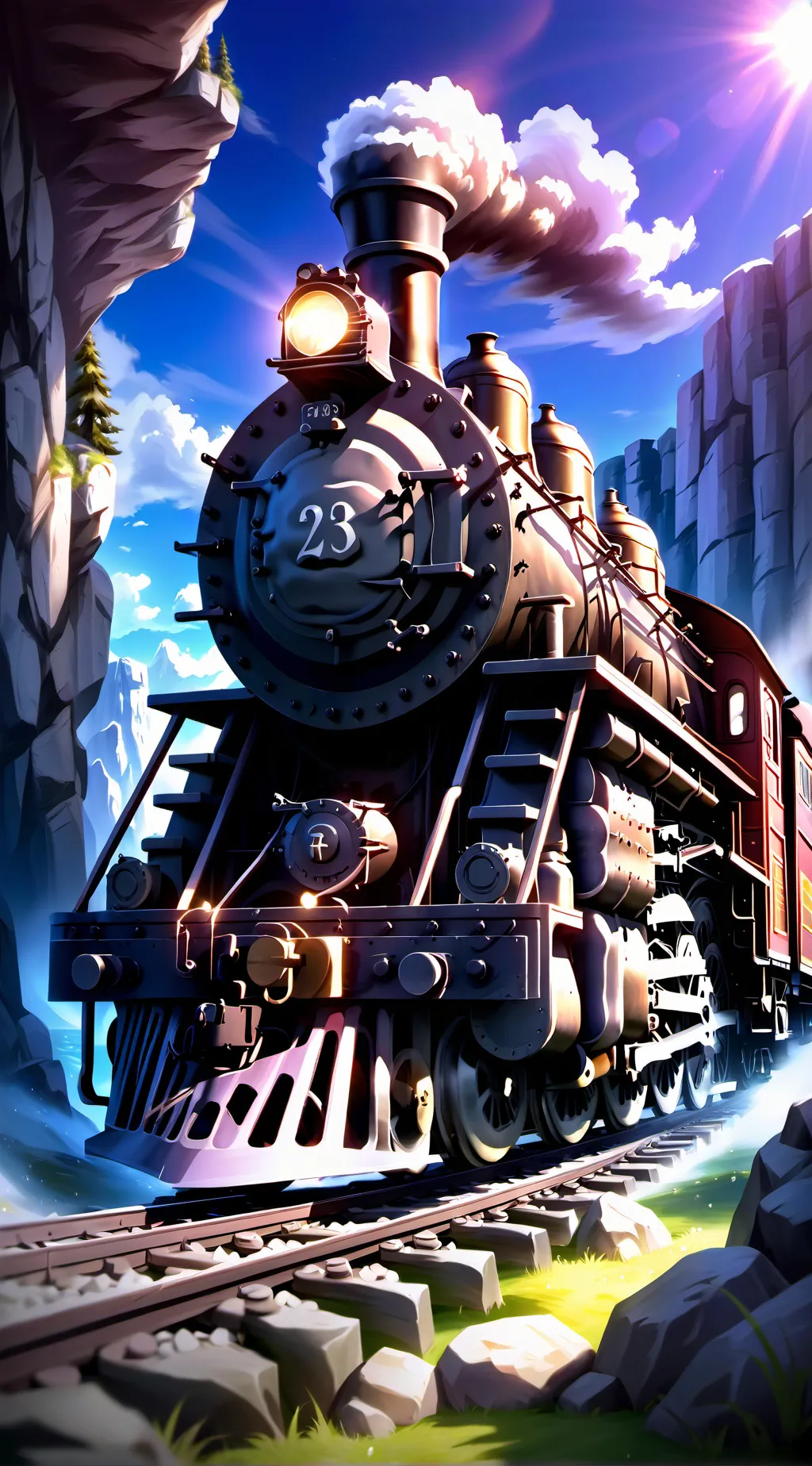 ai character: Express 94 background