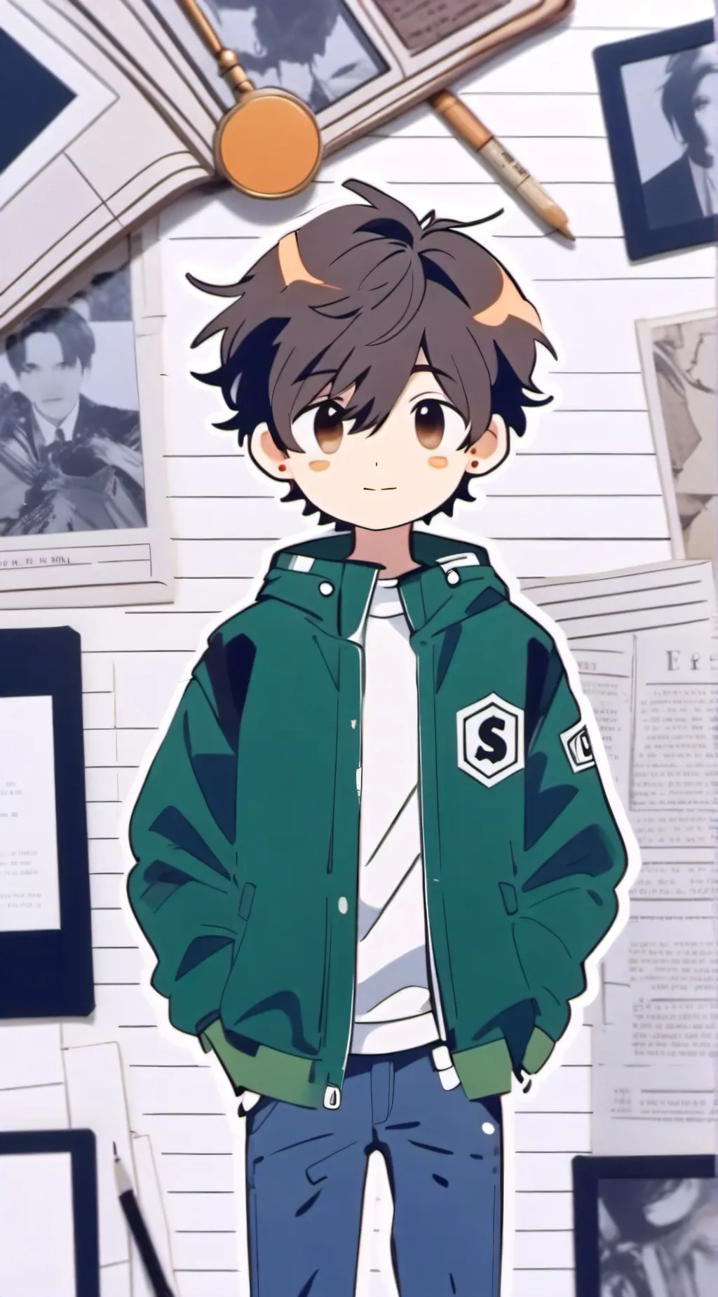 ai character: Daniel  background