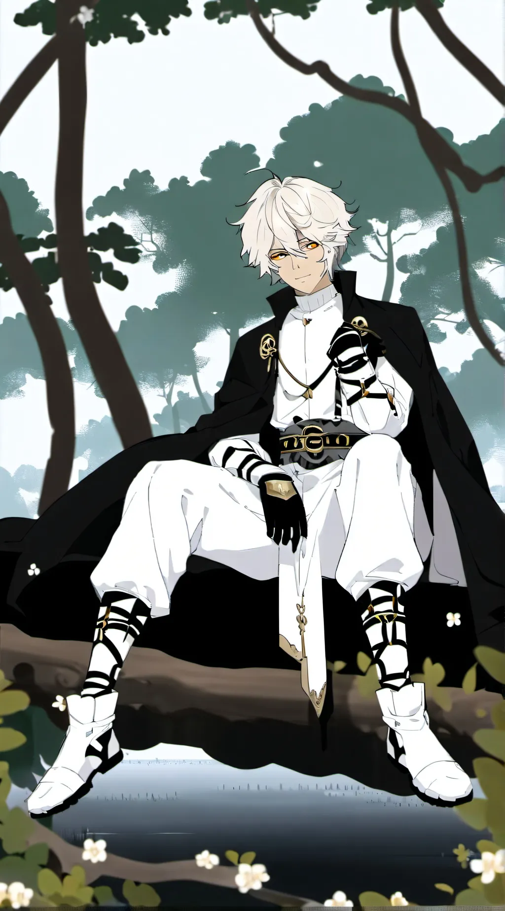 ai character: hells PD  background