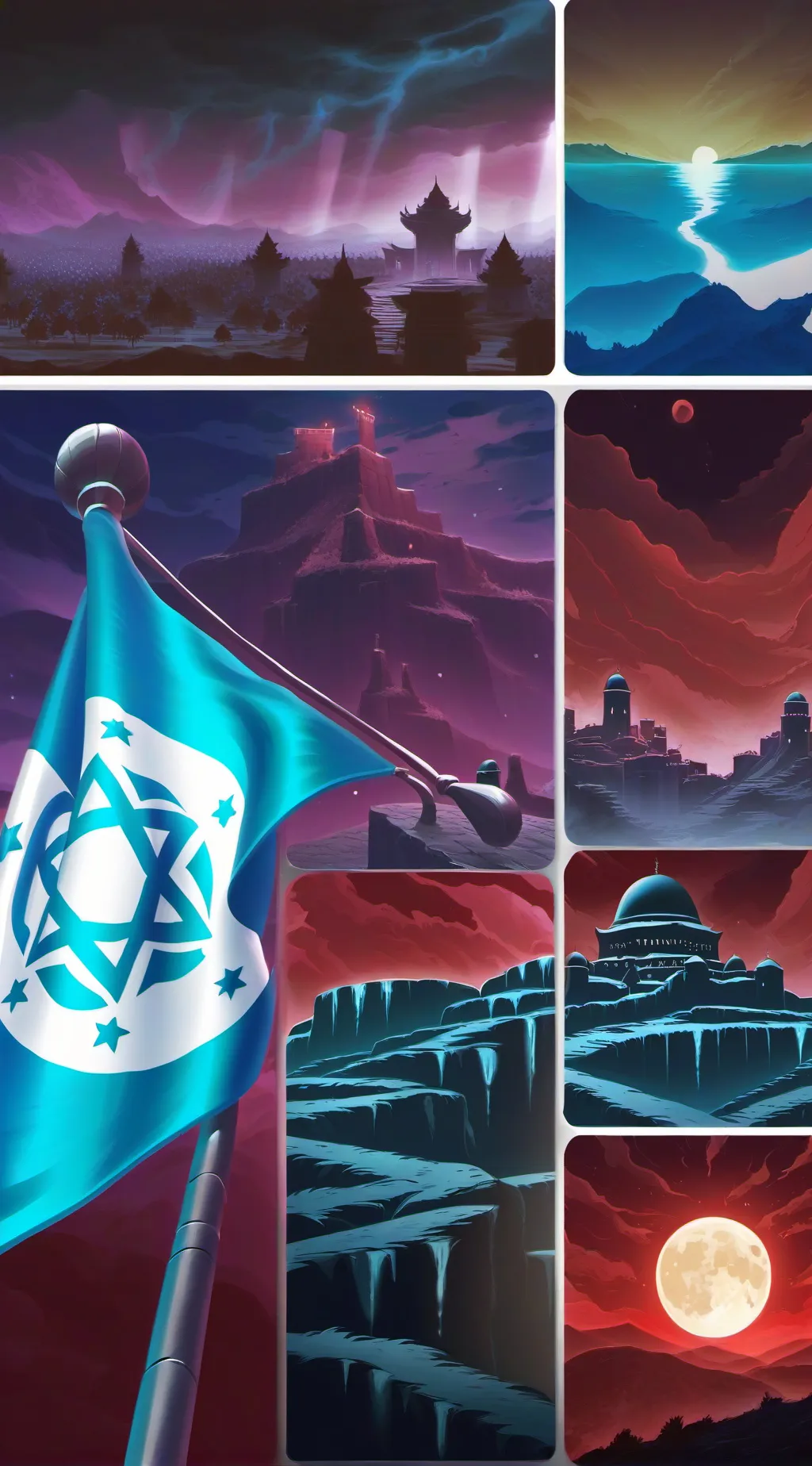 ai character: Israel  background