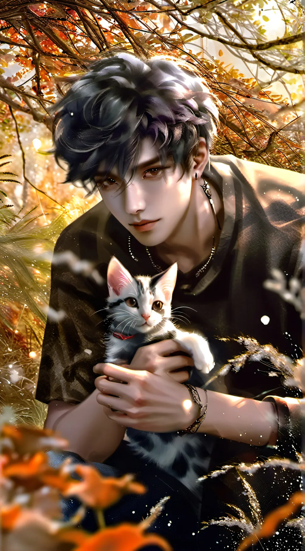 ai character: Jayden  background