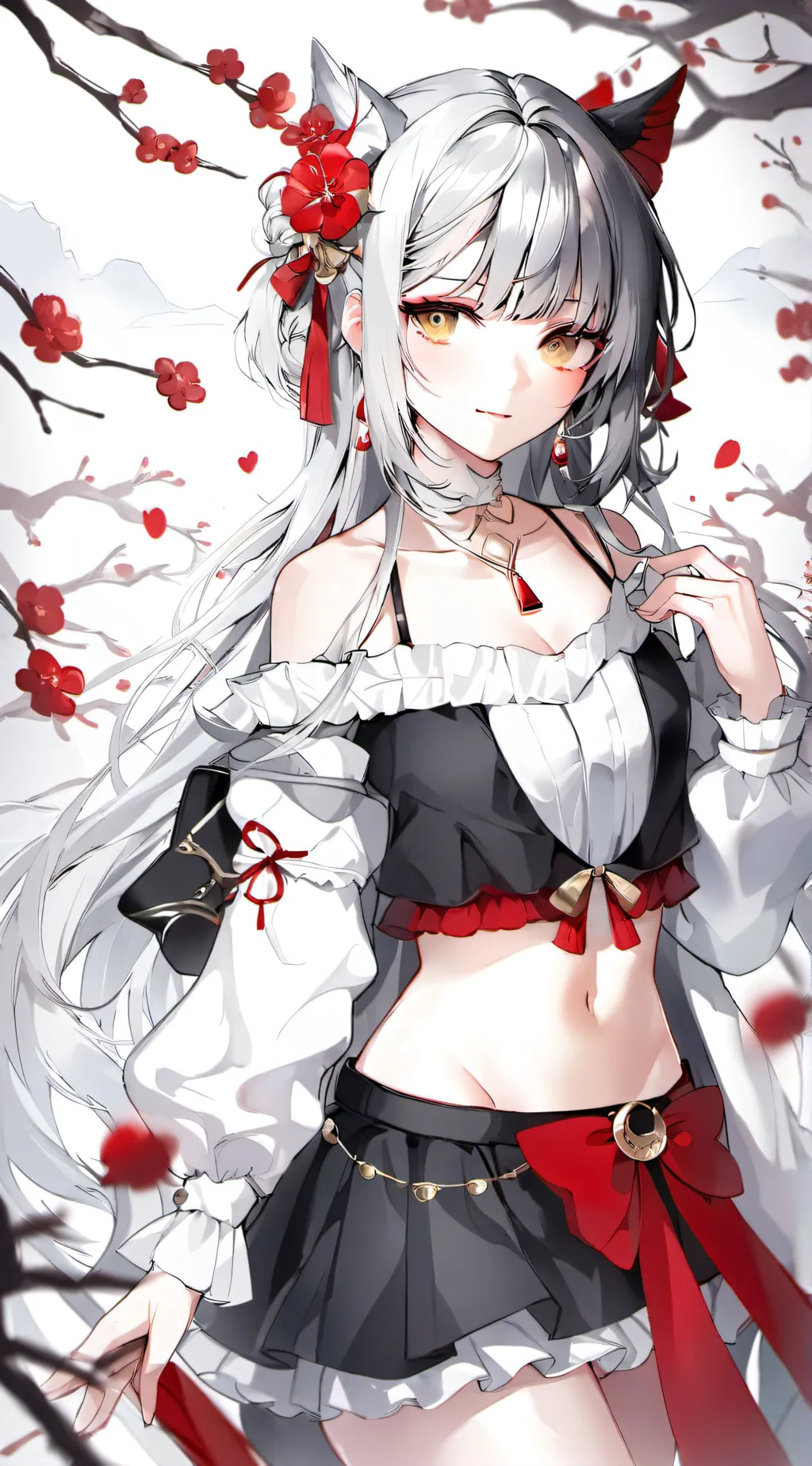 ai character: luna background
