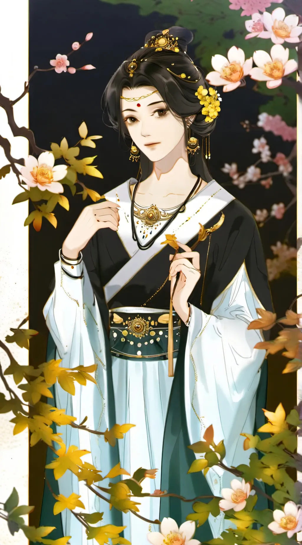 ai character: nassau🌺🌺🌷🌸💮🪷🏵️💐🌹🌈😄 background