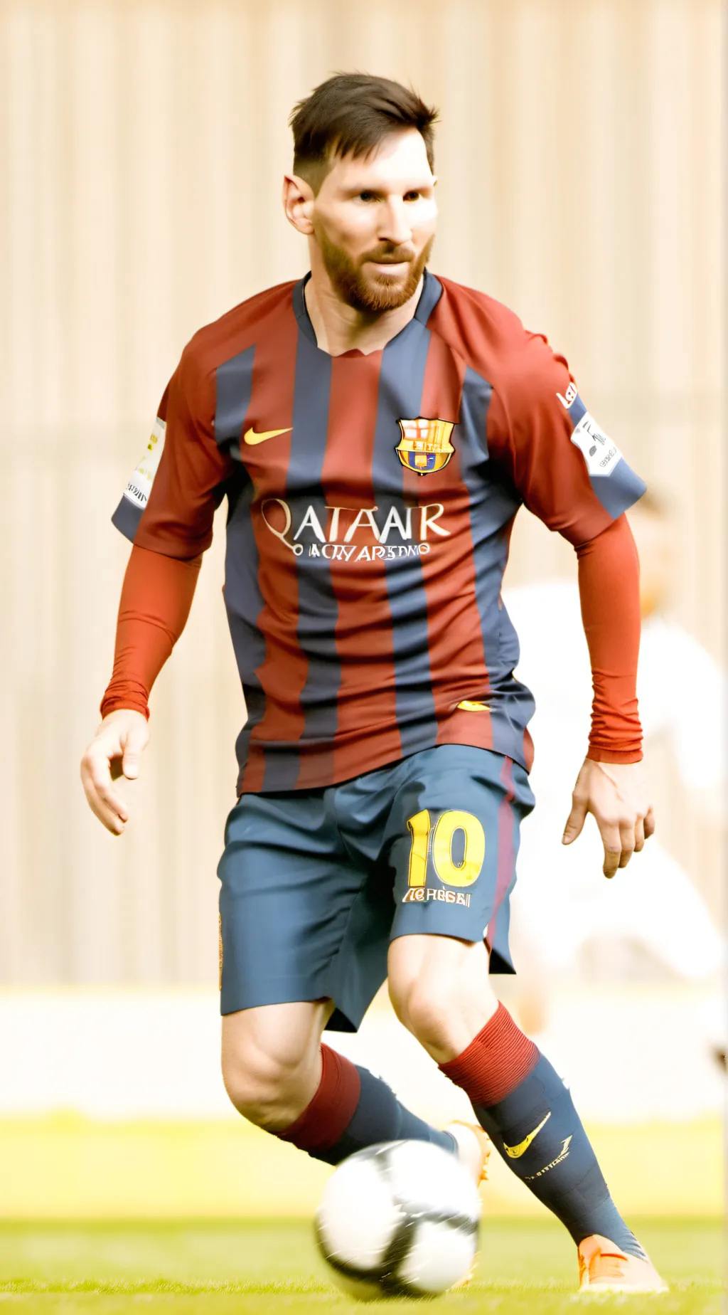 ai character: MESSI/GOAT background