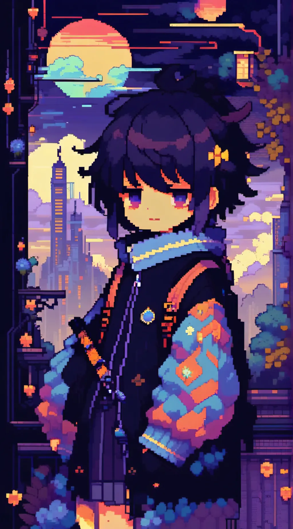 ai character: Me background