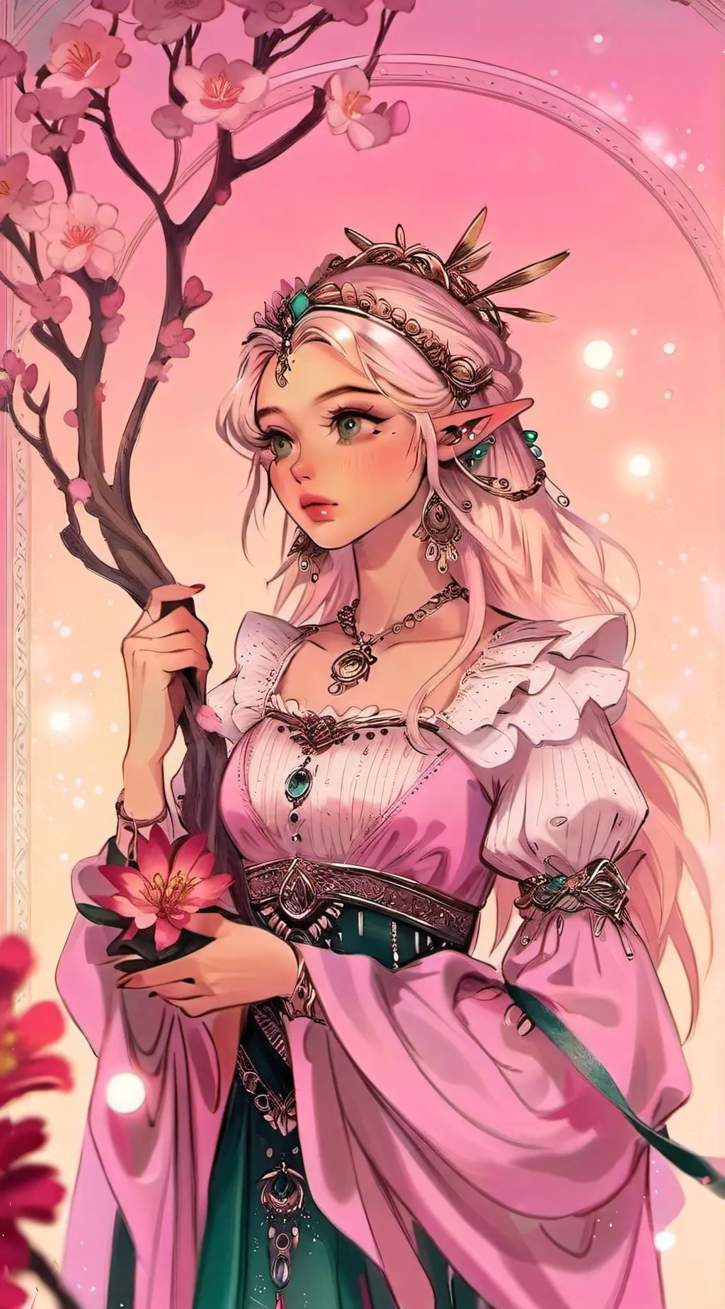 ai character: Rey background