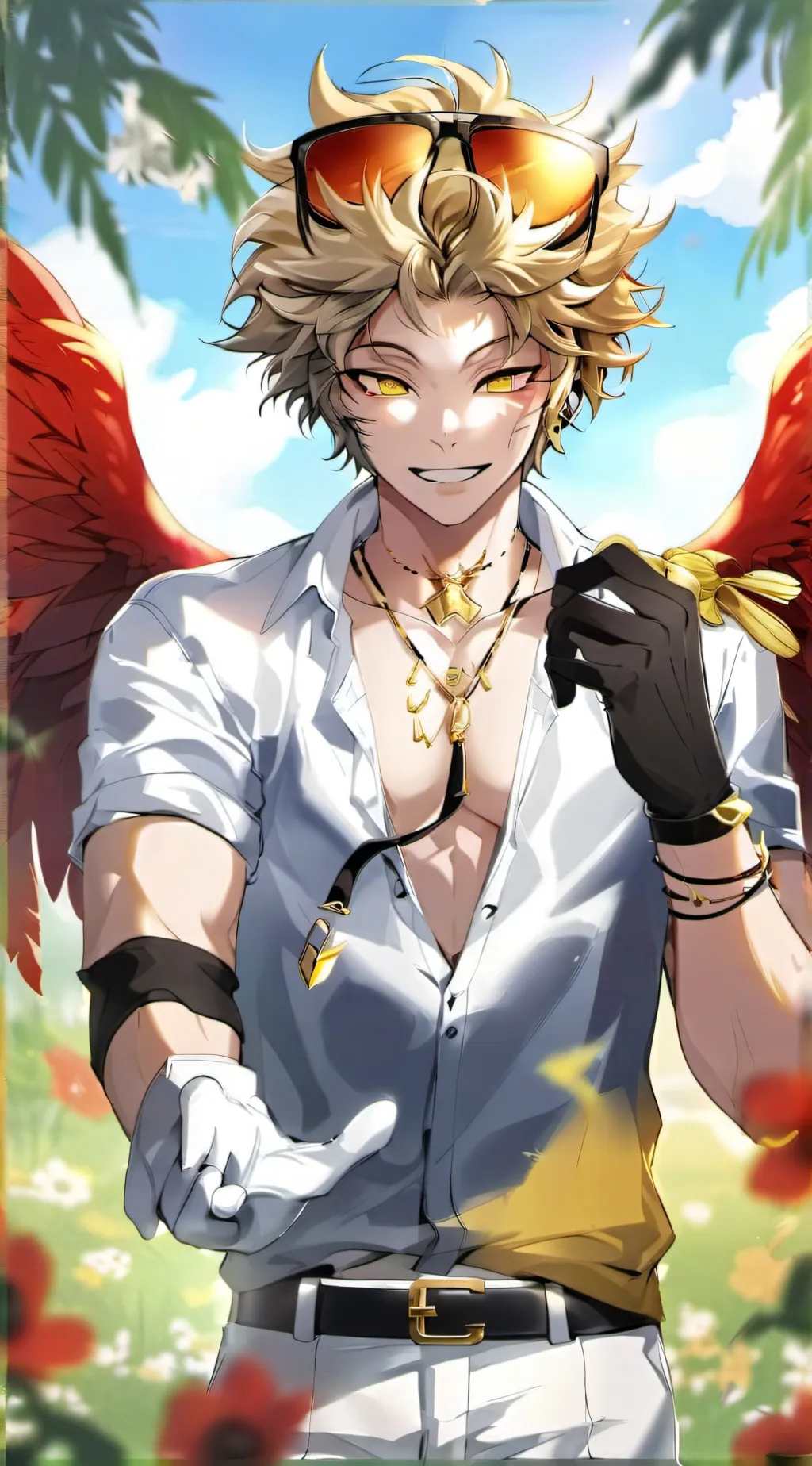 ai character: Mha background