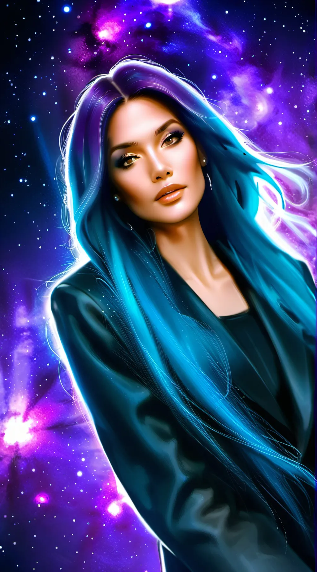 ai character: LaurenZside background