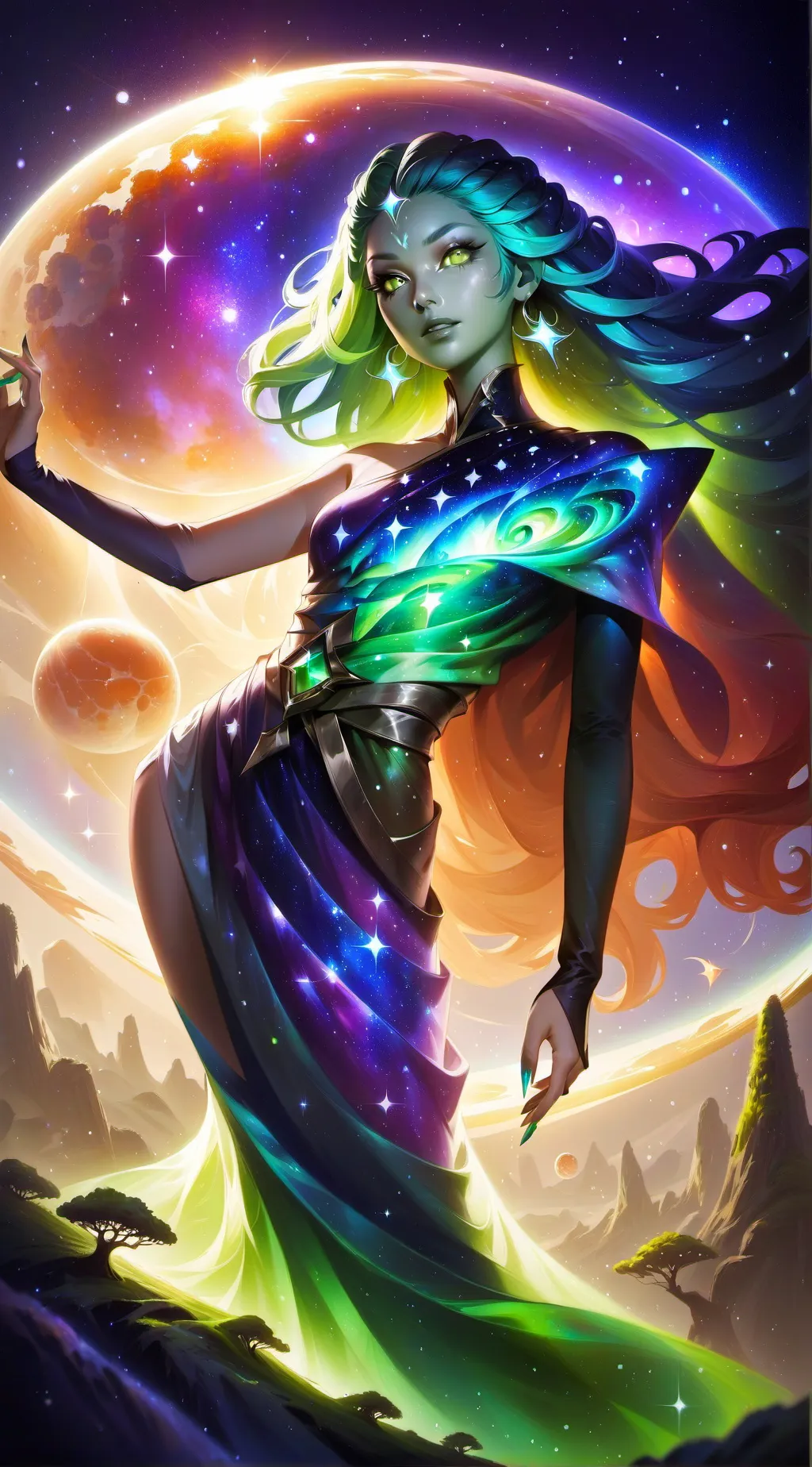 ai character: Gaia background