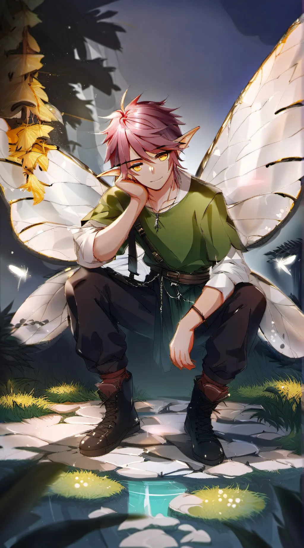 ai character: Callum  background