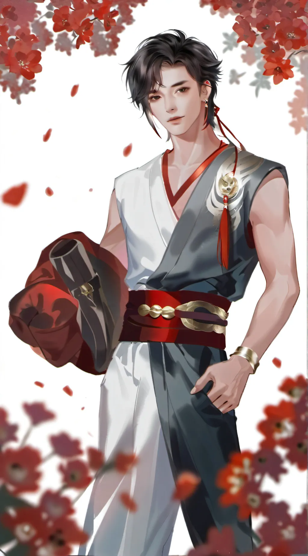 ai character: Xiao Zhan  background