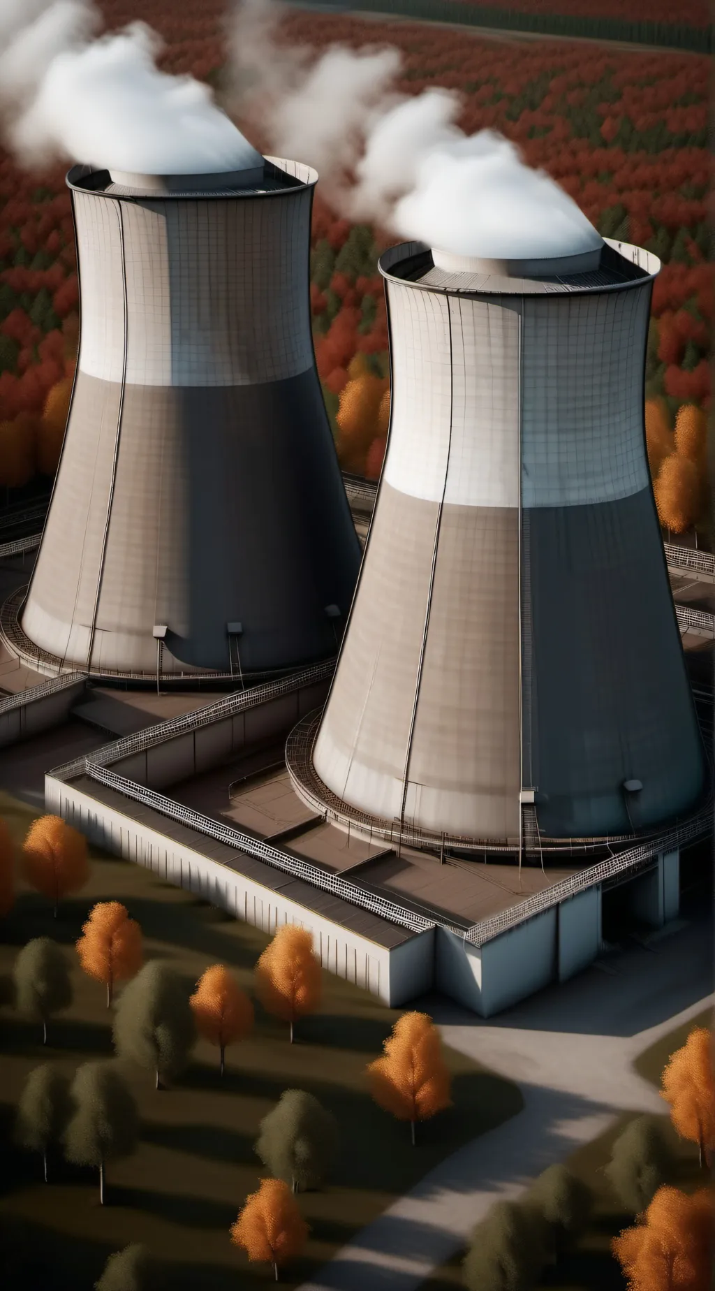 ai character: Mr burns Nuc Plant background