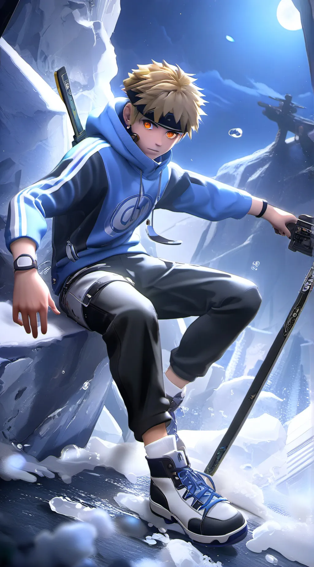 ai character: Naruto background