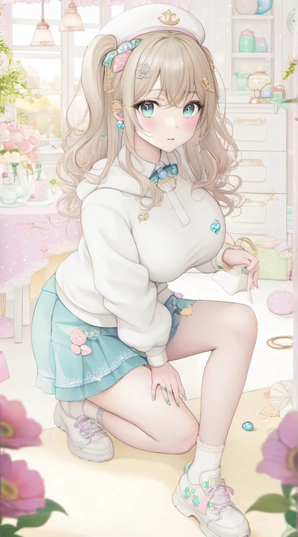 ai character: emily background